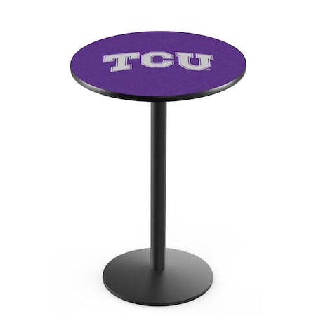 42 Blk Wrinkle TCU Pub Table